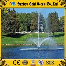 Outdoor Modern Sleek Golf Course Fountain in The Pool