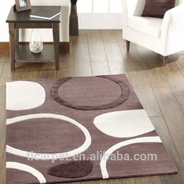 Round Wool Rug 003