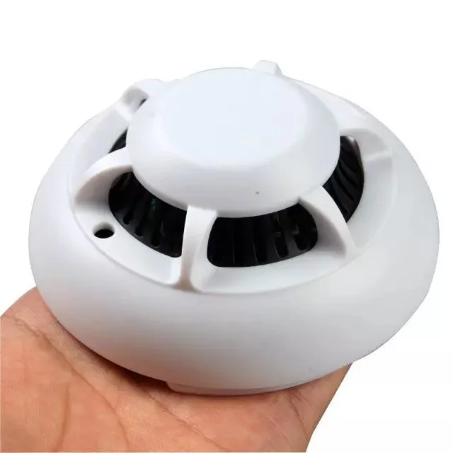 P2p Smoke Detector WiFi HD Camera Wireless IP Camera Nanny Video Recorder