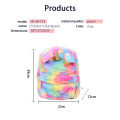 Kids 3D mini transparent laser cute Unicorn plush cartoon school backpack bags for children