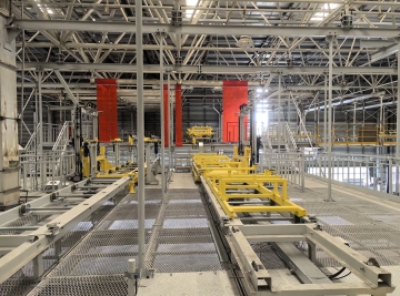 Warehouse Belt Roller Bed