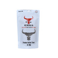 Pocket Zip Recycle Plastic Beef Pouch