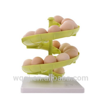 New Design spiral chute Eggs shelf Plastic Materials