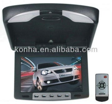 9" HD LCD Flip down monitor