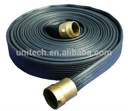 PVC Nitrile Blended Industrial Hose Resistant Fire Fighting Hose with rubber cover