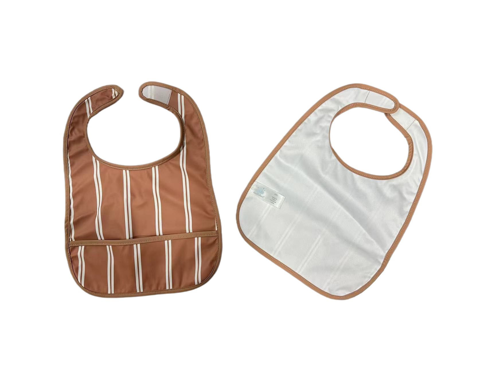 % 100 geri dönüştürülmüş polyester bebek önlüğü 2 100% Recycled Polyester Baby Bib 2