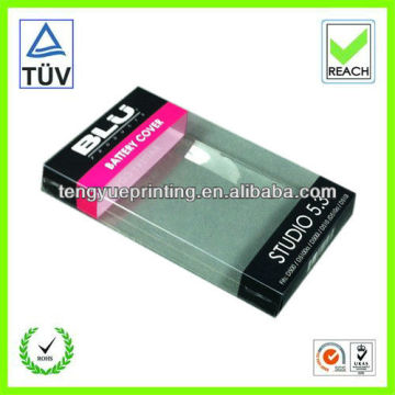 plastic box/china box packaging/plastic packaging box for cell phone case