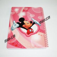 2015 Newest Cute 3D Notebook Cover with Animal
