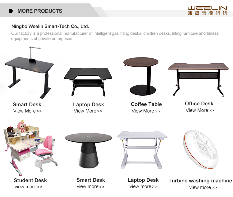 Built-In Keyboard Holder Variable Height Adjustable Table Gas Lift Adjustable Desk