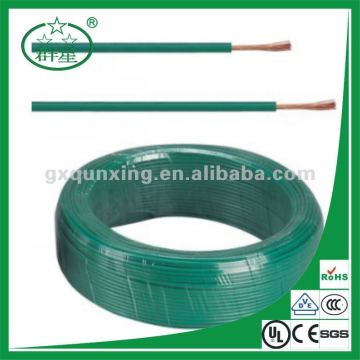 yellow and green earth wire