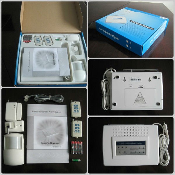 Transparent Security Box Burglar Alarm System (KS-258B)