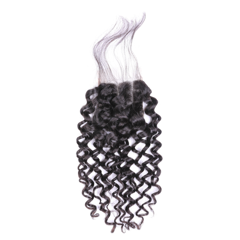 Unprocessed 9a Virgin Brazilian Water Wave Hair With Closure