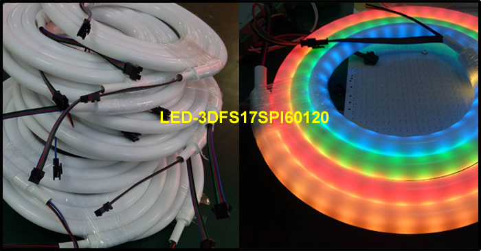 360 degree Flexible LED Strip Tube lights