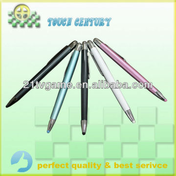 high quality metal ballpoint pens with mobile touchscreen stylus pens