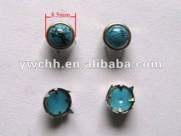 rhinestone prong studs