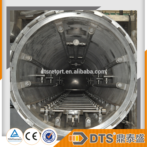 DTS automatic spray& cascading & water shower type retort/autoclave