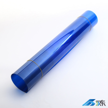 Deep Blue Colored PVC Sheet with Excellent Transparency