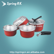 6 Pcs Colorful Stainless Steel Cookware Set