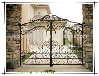 wrought iron decorative doors