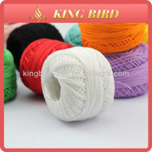 100% cotton threading thread for crochet