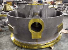 Bottom Shell Lower Frame Cone Crusher Spare Parts