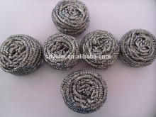 Galvanized cleaning mesh pot scrubber/cleaning ball