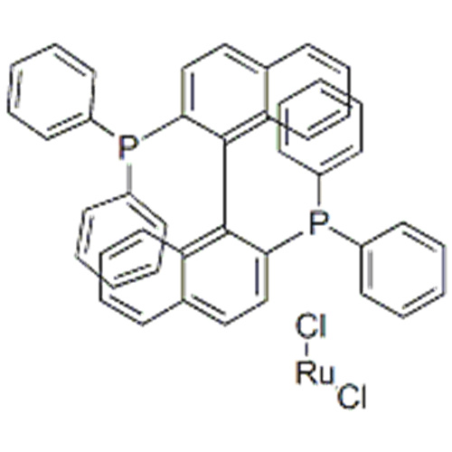 DICHLORO[(R)-(+)-2,2'-BIS(DIPHENYLPHOSPHINO)-1,1'-BINAPHTHYL]RUTHENIUM (II) CAS 134524-84-8