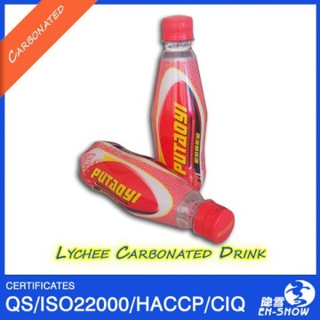 Lychee Flavour Fizzy Drink with Glucose