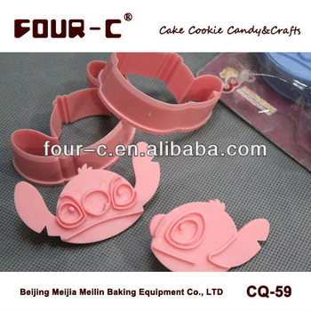 Animal shaped cookie cutters,plastic cookie tools