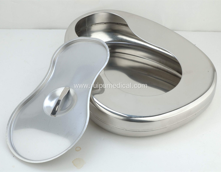 Hospital Stainless Steel Western Type Bedpan