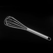 Stainless Steel Eggbeater, Lightweight Whisk, Available in 8/10/12 Inches