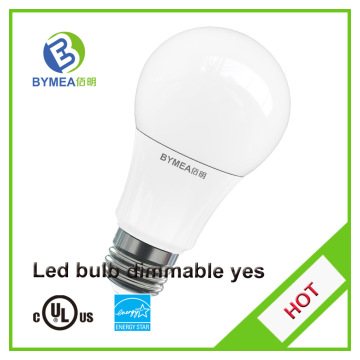 A19 led bulb daylight 120V E26 9.5W 800LM BYMEA led bulb A19