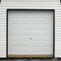 Porta sezionale per garage in lega di alluminio residenziale