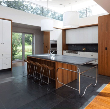 indoor or outdoor decorative slate series honed slate erosion resistance anti-skidding rustic porcelain tiles