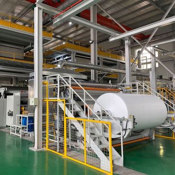 2400/3200 / 4200mm SSS máquina de produção de alta velocidade Spunbond