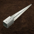 Galvanized Ground Spike Fence Post Anchor Pole Anchor