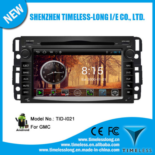 Android 4.0 Car Multimedia for Gmc Enclave 2009-2010 with GPS A8 Chipset 3 Zone Pop 3G/WiFi Bt 20 Disc Playing