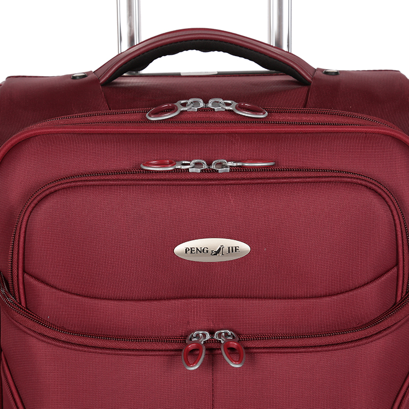 Unique fabric travel luggage