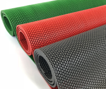 pvc anti-slip & waterproof foot shape bath mat