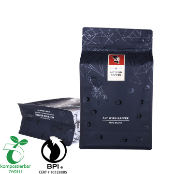 Bolsas de café compostables con válvula de gasa unidireccional