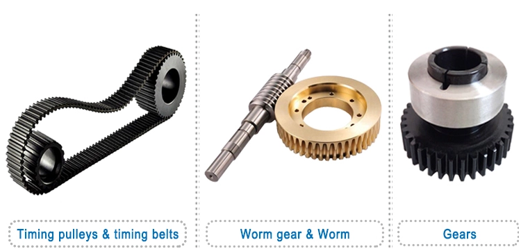 Transmission gears pulley timing belt L XL MXL synchronous pulley with no bonds