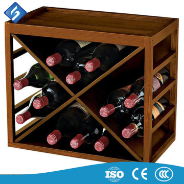 Artful Wine Cube-Stackable Hardwood Wine Rack