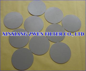 Ti Powder Filter Disc