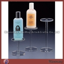 Transparent Single Acrylic Comestic Display Stand