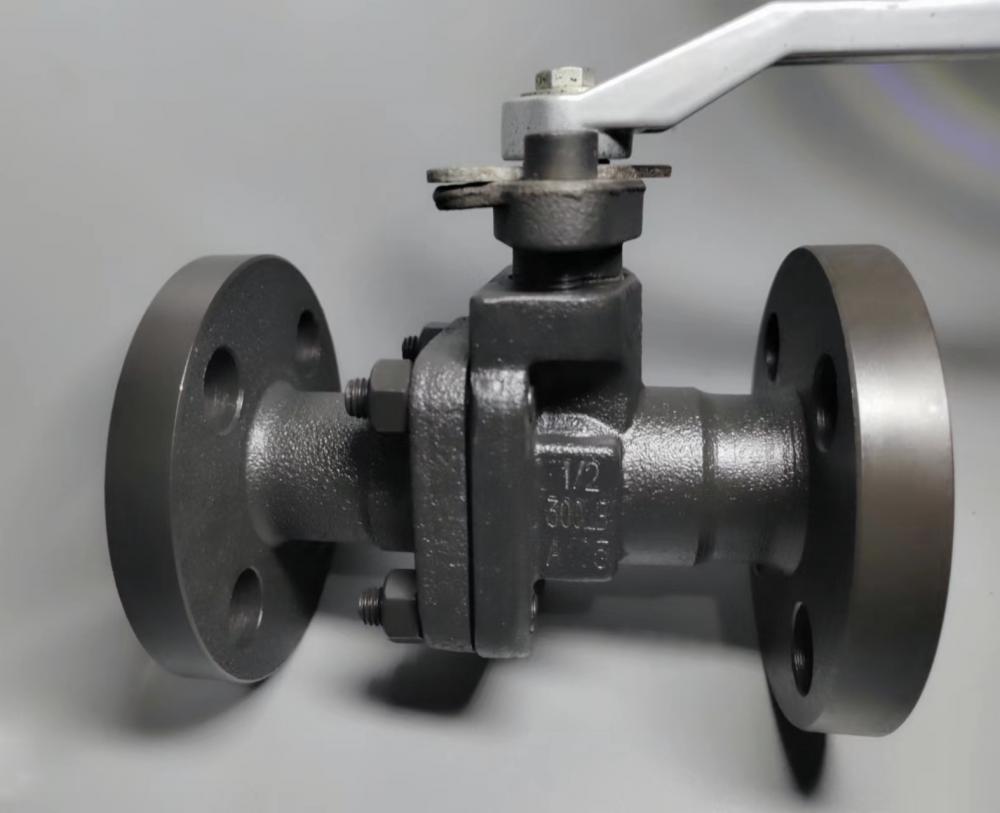  two-piece forged flange ball valve