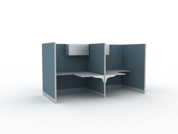 Aluminum office table partition with standard size
