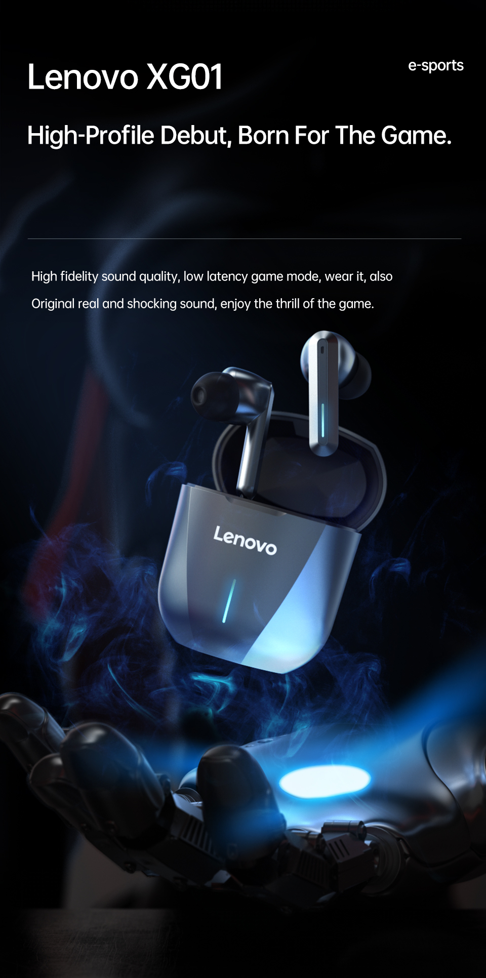 Lenovo Xg01 Earbuds Lenovo Xg01 Earbuds