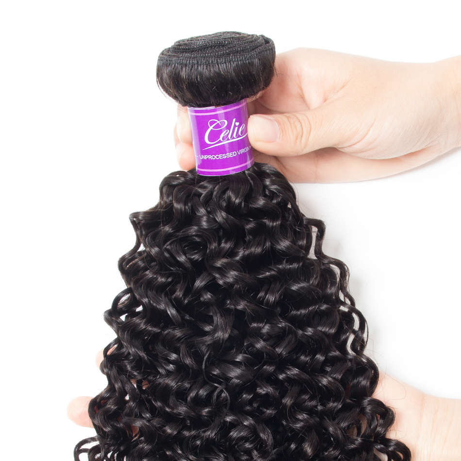 2019 New Products Kinky Curly Hair Bundles Good Quality Cuticle Aligned Hair no shedding no tangle Peruvian Hair Bundles