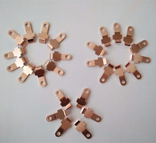 OEM automobile metal parts connector copper stamping parts