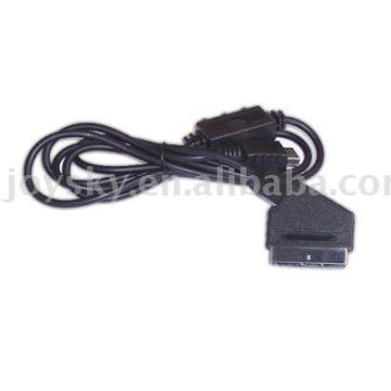 RGB-AV scart cable for ps2